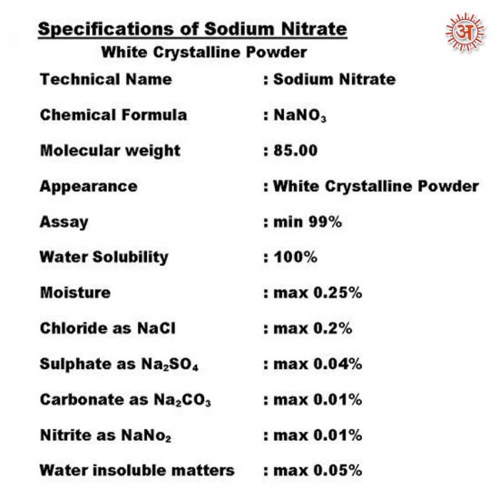 Sodium Nitrate full-image